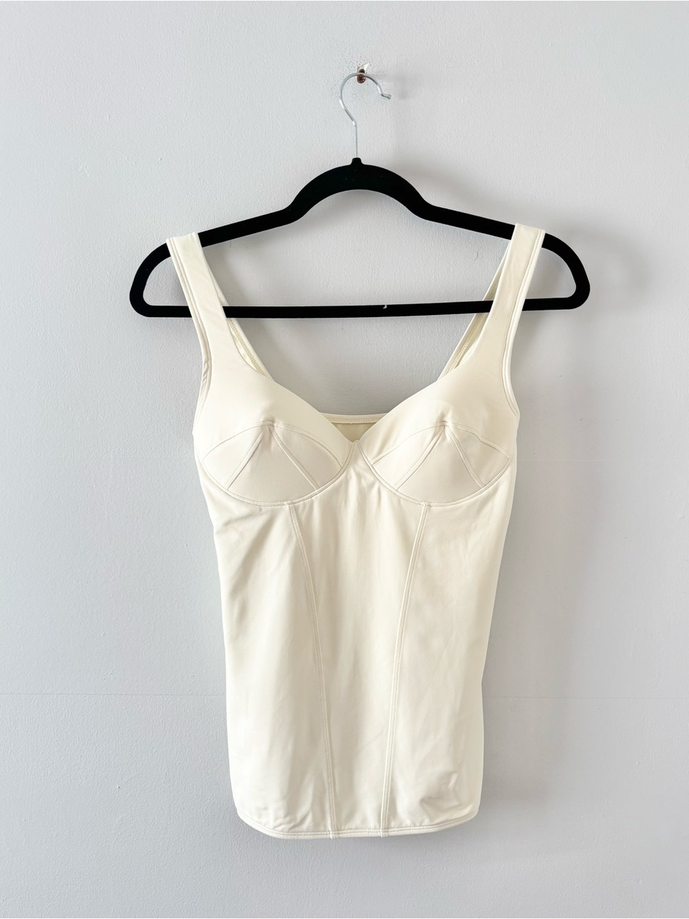 Ernest Leoty Jade Tank Top Corset Shirt Stitching Stretch Athletic Workout
